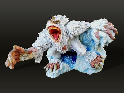 Yeti creature