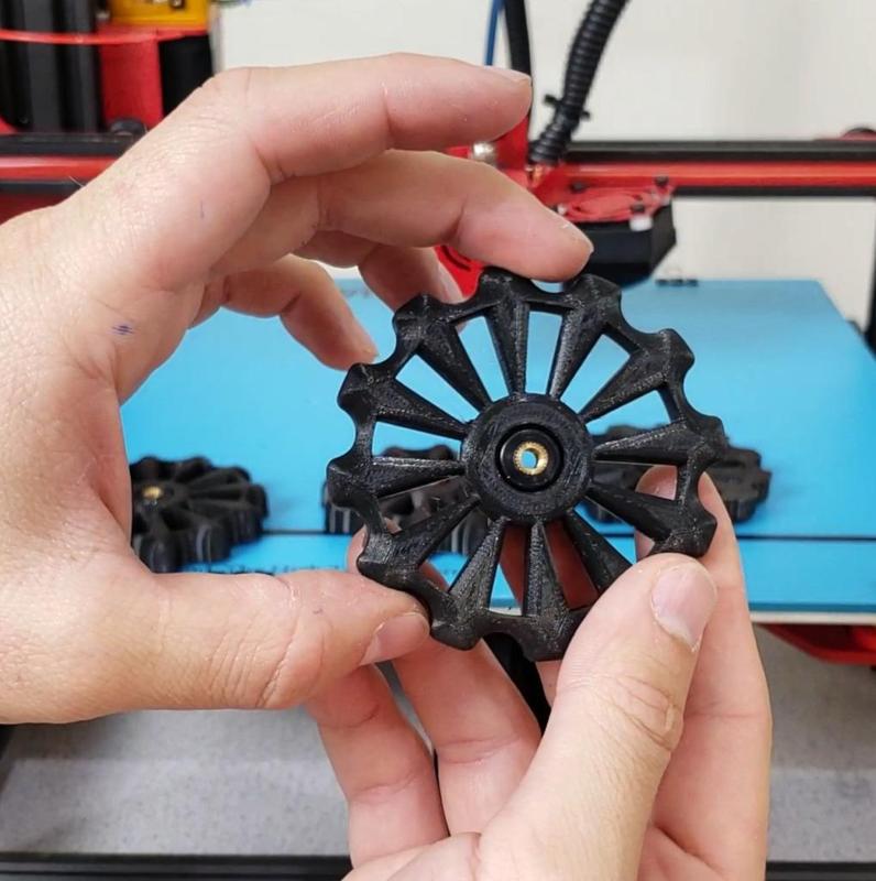 Alfawise U20 leveling knob