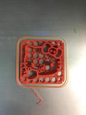 Fan cover 40mm Hello Fucking Kitty