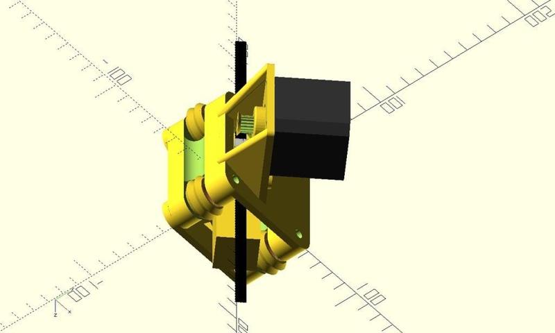 Modular high scalable square tube slider