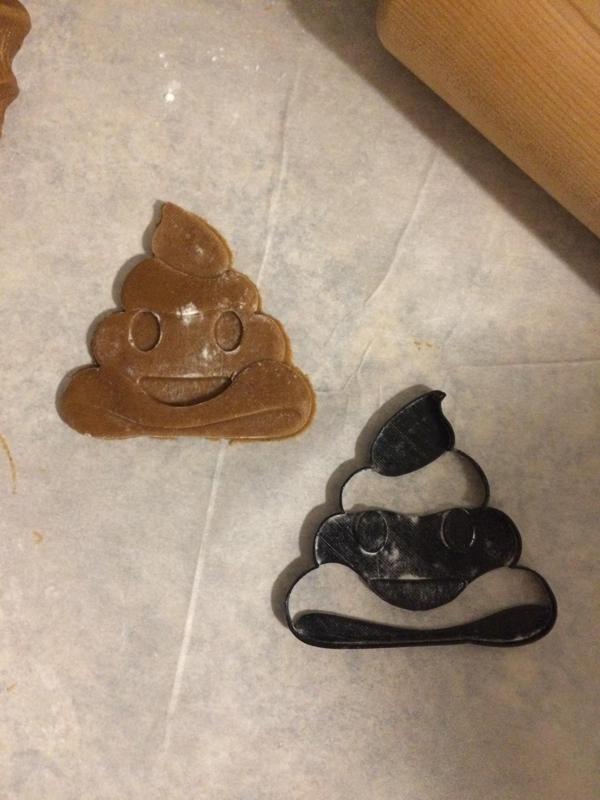 Poo Emoji Cookie Cutter
