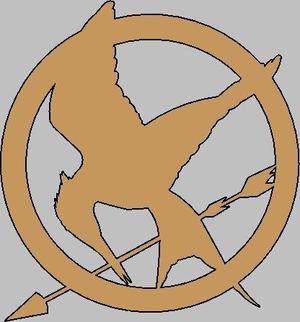 Hungar Games Mocking jay Stencil