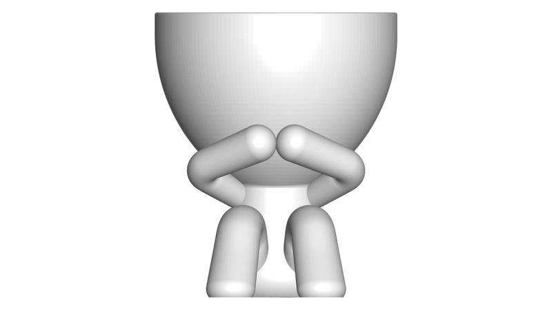 POT GLASS ROBERT WISE I DO NOT SPEAK