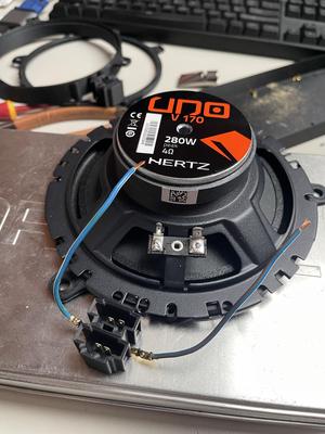 E46 front door speaker adapter