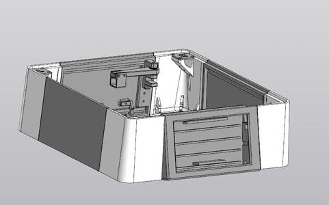 Flashforge AD5M купол под экран 7 дюймов