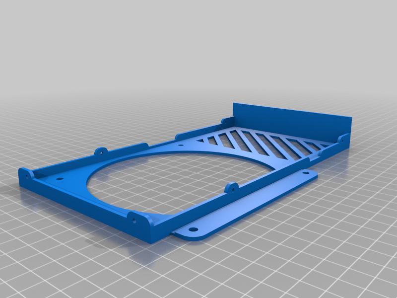 Meanwell NES-350-24 PSU 120mm Fan Adapter Bracket