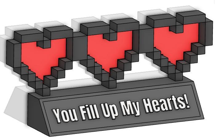 Heart Containers full of love!