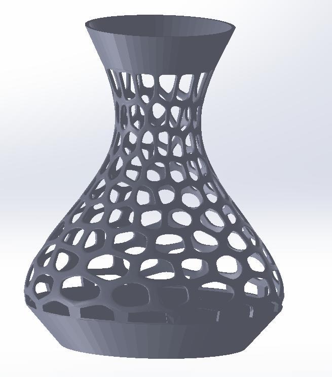 Vase for dry flowers