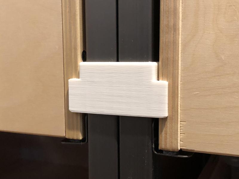 IKEA Veberod Shelf and Drawer clips (prevents OCD flareups)