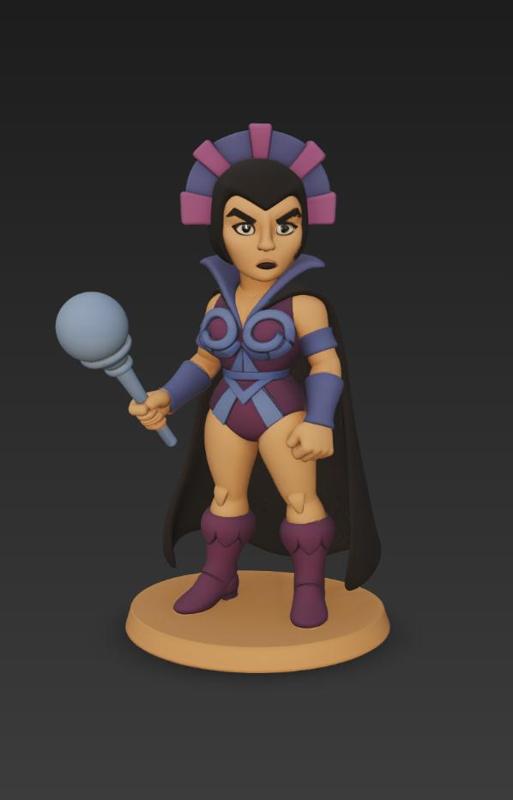 Evil Lyn MOTU Chibi