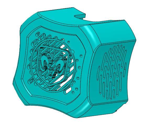 Dodge-Themed Fan Guard for Ender 3 V2