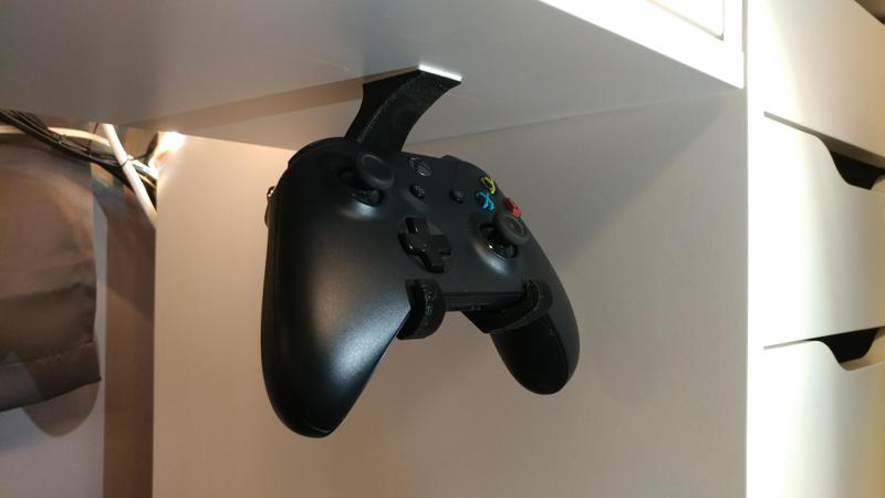 Under-Desk Xbox One Controller Holder