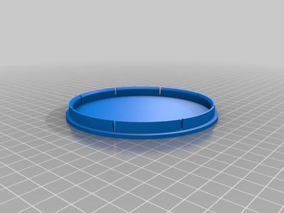 Large Can Lid (100m diameter or 1.2kg, eg Dog Food)