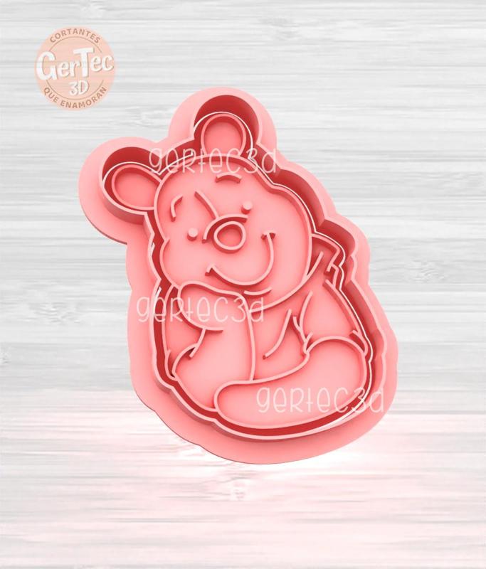 WINNIE POOH Stamp Cutter / Cookie Cutter