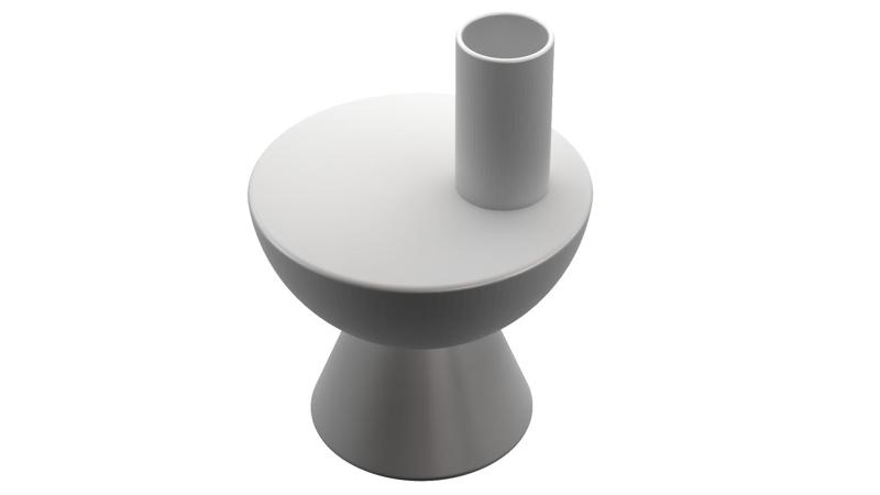 Charred Vase (Chimney)