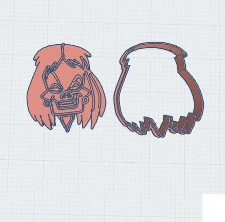 DALMATA Cruella de Vil Cruella de Vil Dalmatian SEAL CUTTERS COOKIE CUTTERS COOKIES CUTTERS COOKIES CUTTERS GALLETTES