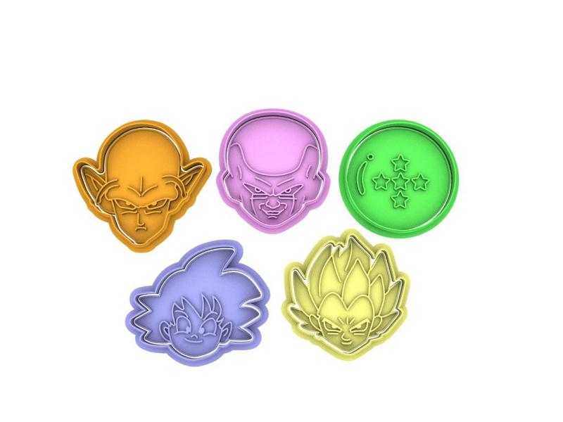 Dragon Ball z cookie cutters