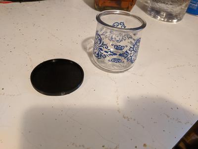 Yoplait Oui Glass Yogurt Jar Lid