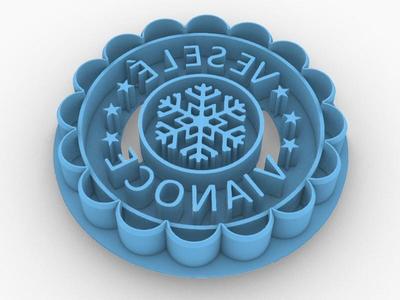 Cookie cutter "VESELE VIANOCE"