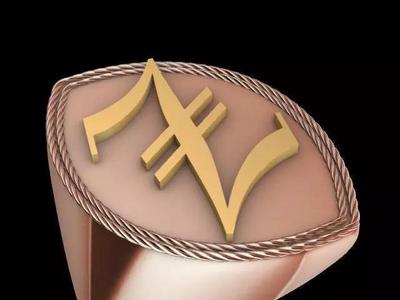 z Alphabet ring stl verified