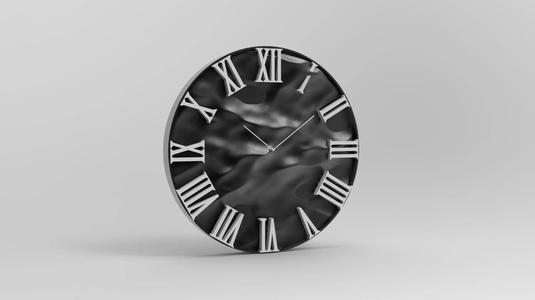 60 cm wall clock ocean model