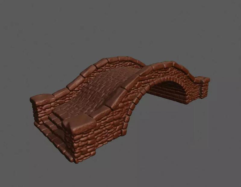 Stone Bridge 3D Print