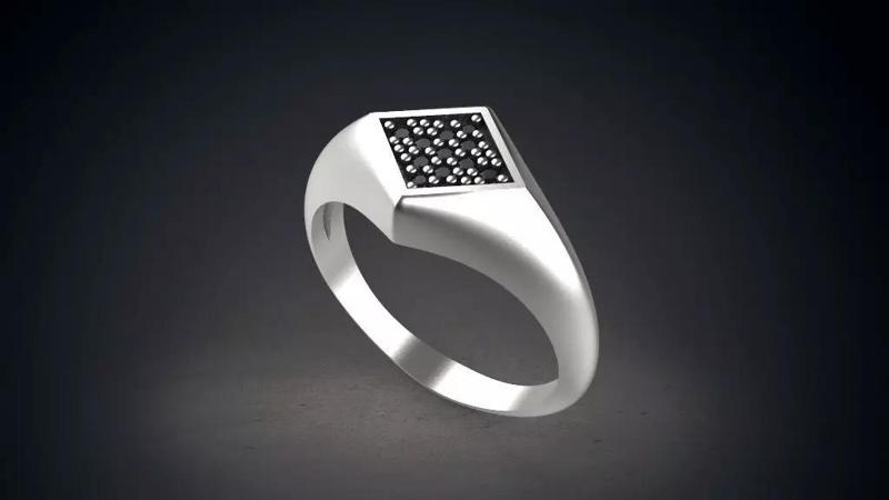 Man ring signet