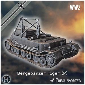 Bergepanzer Tiger P armored recovery vehicle - Germany Eastern W