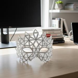 Crystalline Masquerade Mask