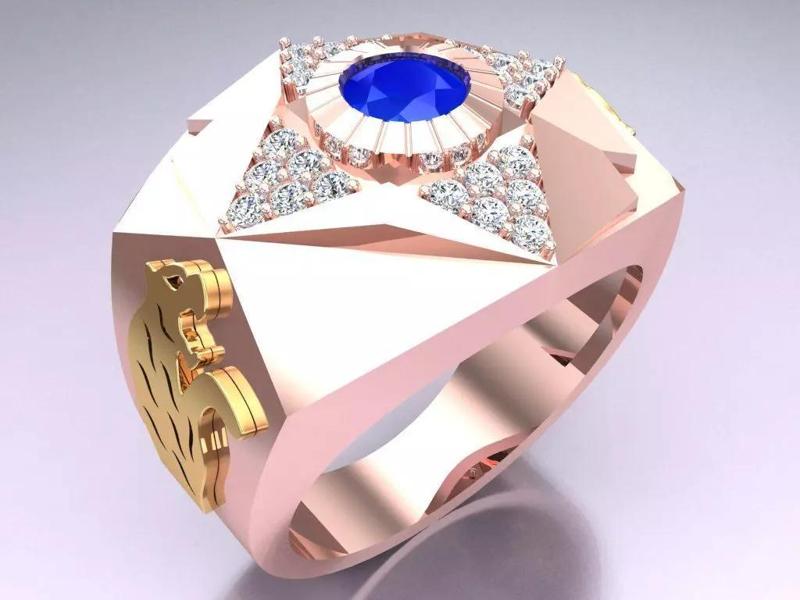 Tiger Rings - Mens rings - N1128