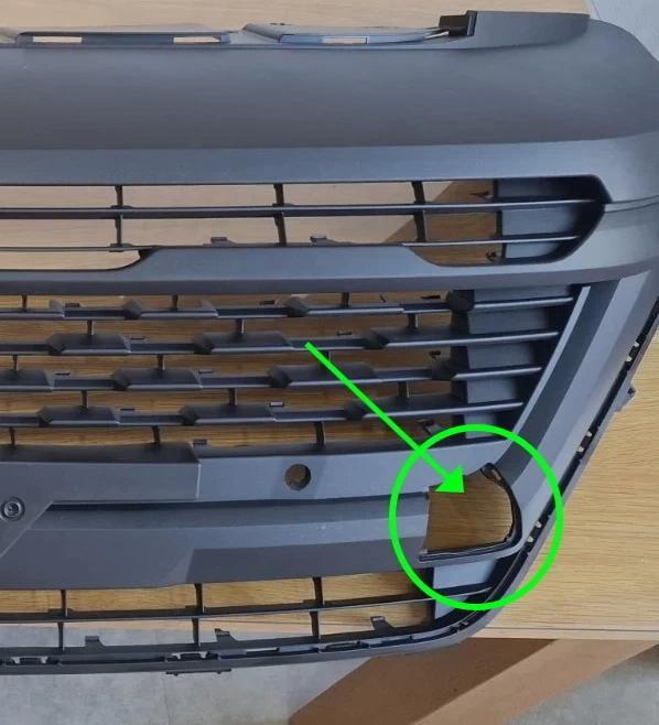 Vauxhall Crossland X 2021-2025 Front Bumper Cover. OEM Number 475498858