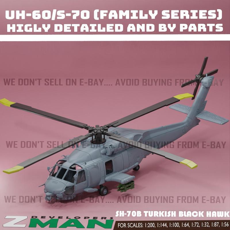 SH-70B TURKISH MARINE BLACK HAWK (V2)