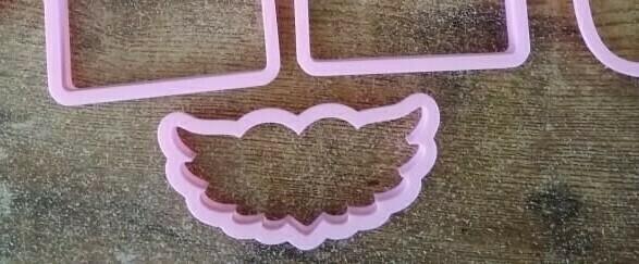 Winged Heart Cookie Cutter