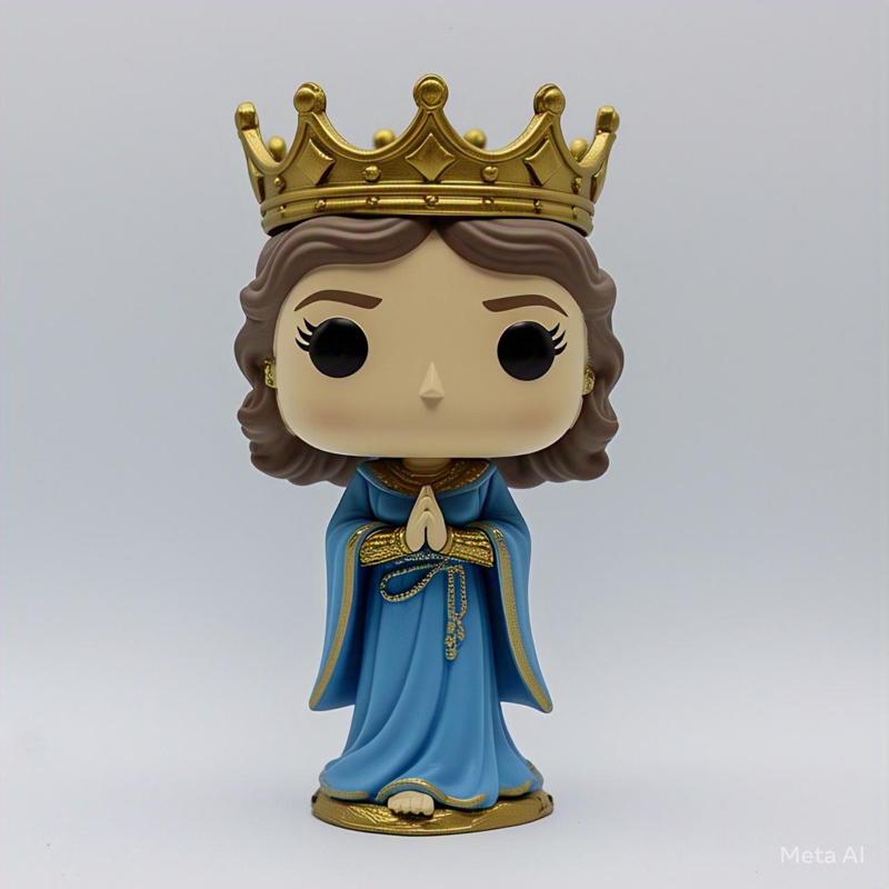 Virgin Mary Funko-Style Statue - Fast Print 15cm | Solid, Iconic & Easy to Print