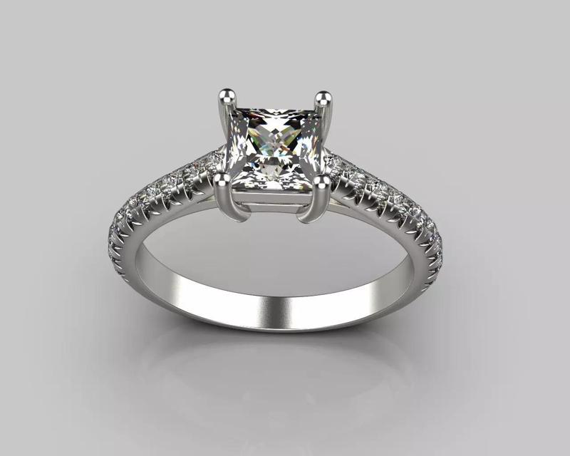 Tiffany  Luxury Diamond Ring 47
