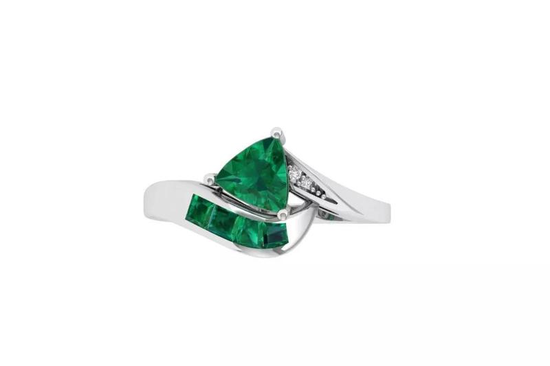 Triangle Artdeco Ring