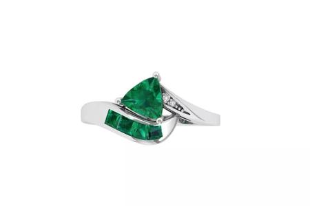 Triangle Artdeco Ring