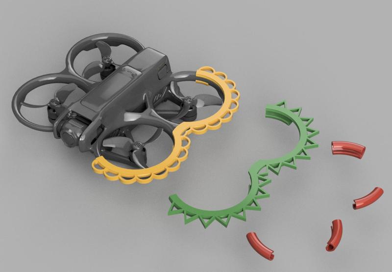 DJI AVATA 2 PROPELLER PROTECTION PROP GUARD PROTECTOR BUMPER