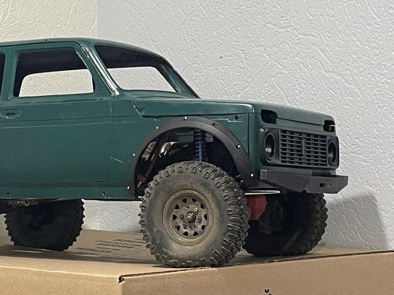 Front bumper Lada Niva