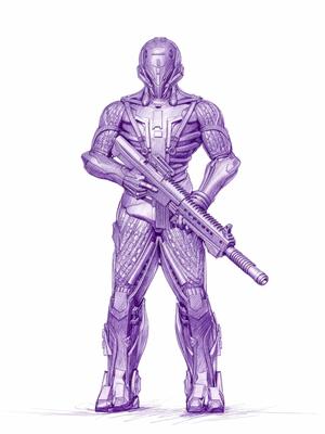 Transformers AOE Lockdown's Crew 3d model STL