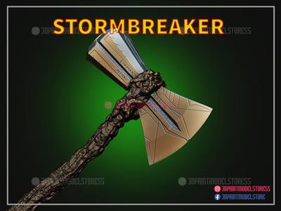 Stormbreaker Thor Weapon Marvel Comic - Cosplay, Props, Anime, Game