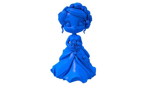bridal gown / bridal dress / bride / Cartoon Bride / curly hair bride / Bride With Flowers / Corpse Bride / Ghostly Bride / Cute Bride