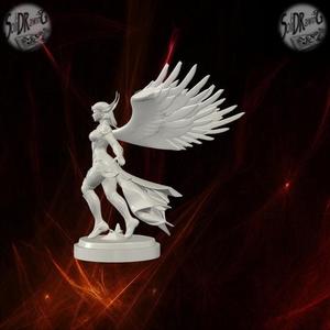 Majestic Winged Angel Warrior – SoliDRawinGs SG930