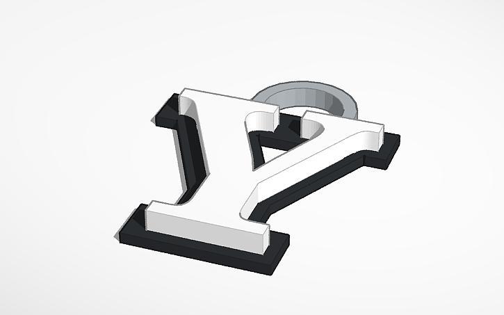 LLAVERO LETRA Y ( LETTER Y KEYCHAIN ) FREE GRATIS