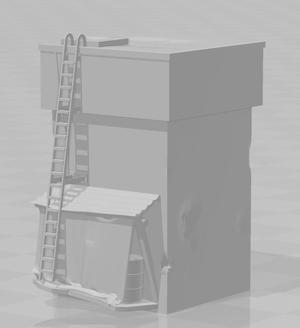 Garside Water Tower (N gauge)