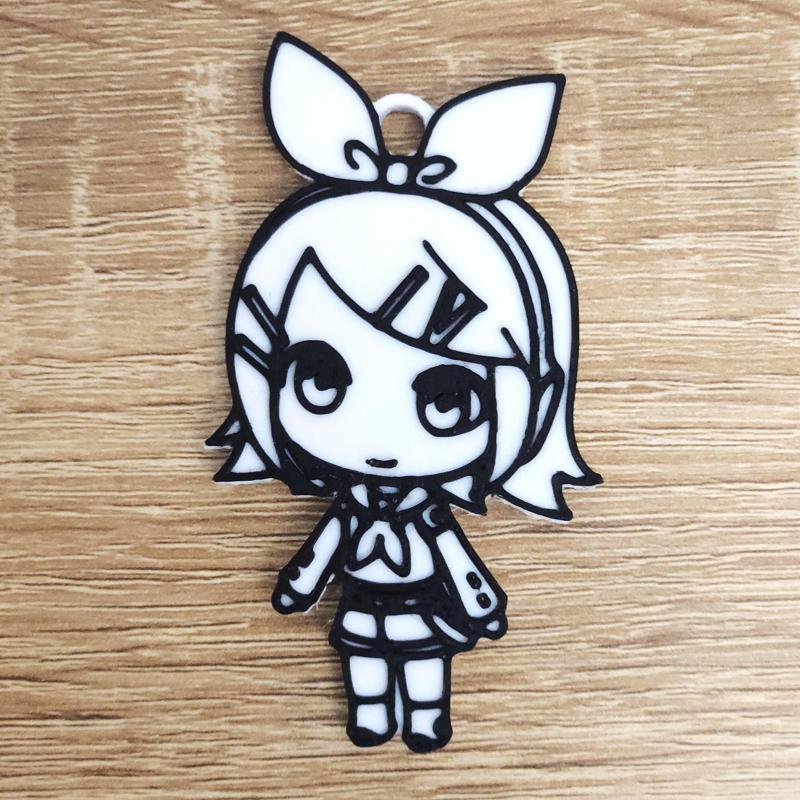 Kagamine Rin Keychain