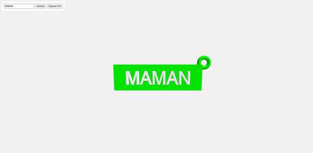 Web application for key ring creation