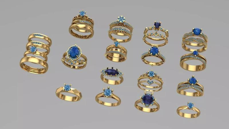 Solitaires ring collection and their rings