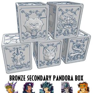 SAINT SEIYA BRONZE SECONDARY PANDORA BOX CLOTH MYTH MULTIPART