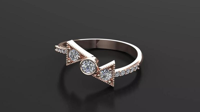 solitaire ring design for women SR45